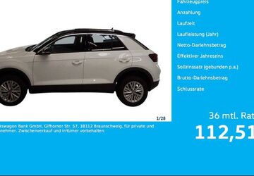 VW T-Roc 19.621 km 22.980 &euro; Trier 54292