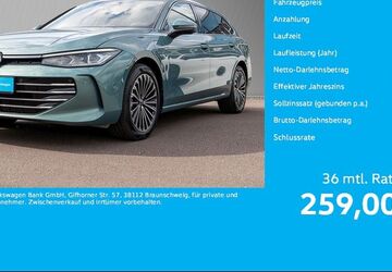 VW Passat Variant 15.441 km 44.980 &euro; Trier 54292